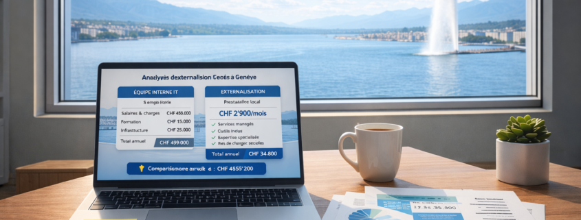 Coût du service informatique d'une PME à Genève